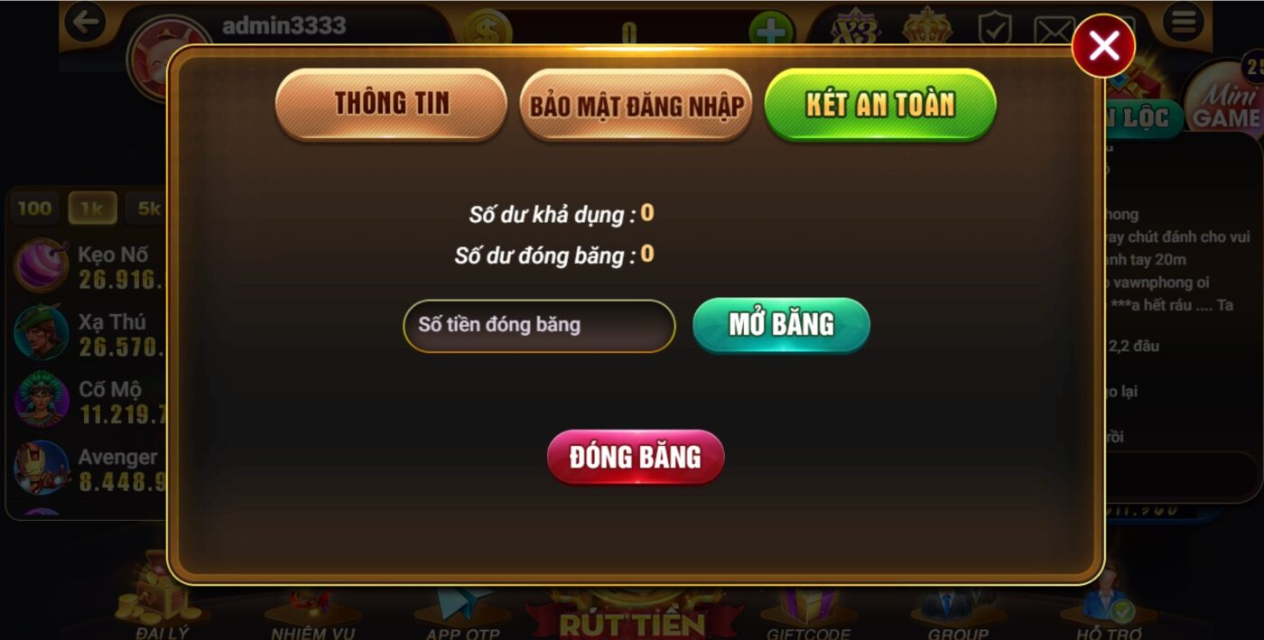 Rút tiền Hitclub