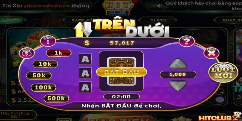 Trên dưới Hitclub